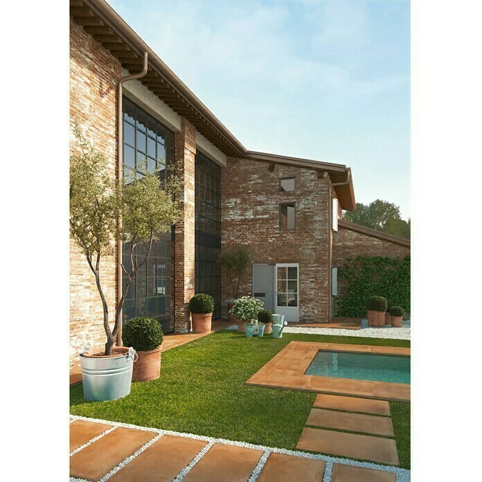 BAUHAUS Esterno 20 T By Palazzo Terrassenfliese Maremma 50 X 100 X 2 Cm, Cotto, Matt 4 BAUHAUS Esterno 20 T By Palazzo Terrassenfliese Maremma 50 X 100 X 2 Cm, Cotto, Matt – Bild 4