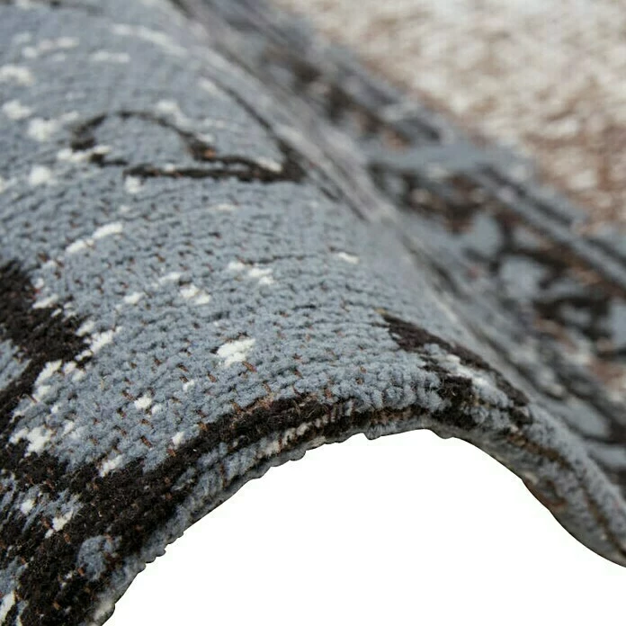 BAUHAUS Kayoom Teppich Jacquard Braun, L X B: 150 X 80 Cm, 100 % Baumwolle 2 BAUHAUS Kayoom Teppich Jacquard Braun, L X B: 150 X 80 Cm, 100 % Baumwolle – Bild 2