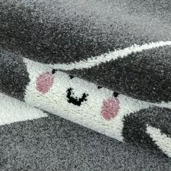 BAUHAUS Kurzflorteppich Kids 0610 Grau, 150 X 80 Cm, 100% Polypropylen -Angebote Fliesen Store 12 2413