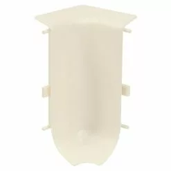 BAUHAUS LOGOCLIC Innenecke Weiß, 2 Stk., Geeignet Für: Klemmsockelleisten