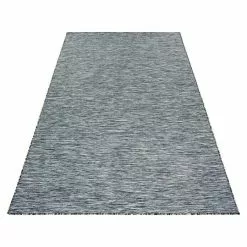 BAUHAUS Flachgewebeteppich Mambo 2000 Anthrazit, 170 X 120 Cm, 100% Polypropylen