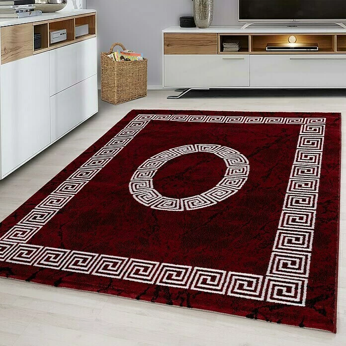 BAUHAUS Kurzflorteppich Plus 8009 Rot, 300 X 80 Cm, 100% Polypropylen 5 BAUHAUS Kurzflorteppich Plus 8009 Rot, 300 X 80 Cm, 100% Polypropylen – Bild 5