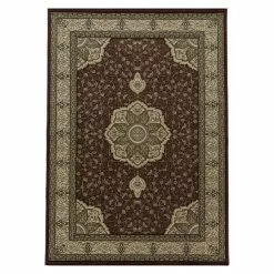 BAUHAUS Kurzflorteppich Kashmir 2601 Rot, 290 X 200 Cm, 100% Polypropylen