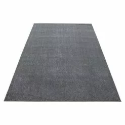 BAUHAUS Kurzflorteppich Ata 7000 Light Grey, 340 X 240 Cm, 100% Polypropylen