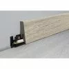 BAUHAUS LOGOCLIC Aquaprotect Sockelleiste K58 Nature Oak 2,6 M X 18 Mm X 58 Mm, Gerade