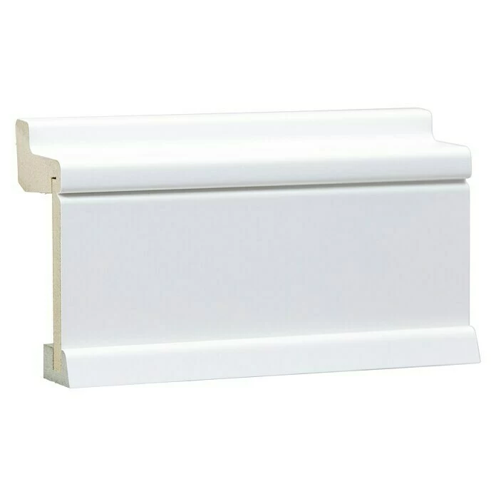 BAUHAUS Rohrabdeckleiste Weiß, 2,4 M X 60 Mm X 113 Mm, Geschwungen 2 BAUHAUS Rohrabdeckleiste Weiß, 2,4 M X 60 Mm X 113 Mm, Geschwungen – Bild 2