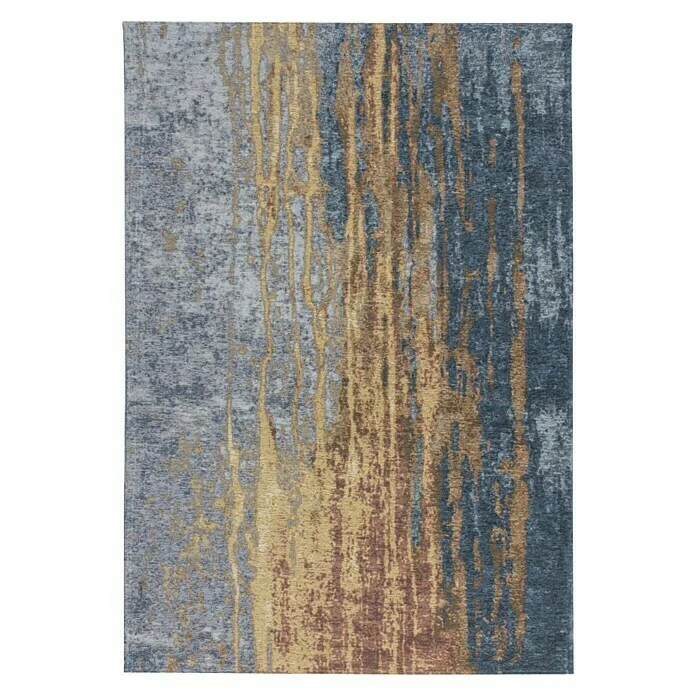 BAUHAUS Kayoom Flachgewebeteppich Blaze Beige/Blau, 170 X 115 Cm, 74 % Polyester 1 BAUHAUS Kayoom Flachgewebeteppich Blaze Beige/Blau, 170 X 115 Cm, 74 % Polyester