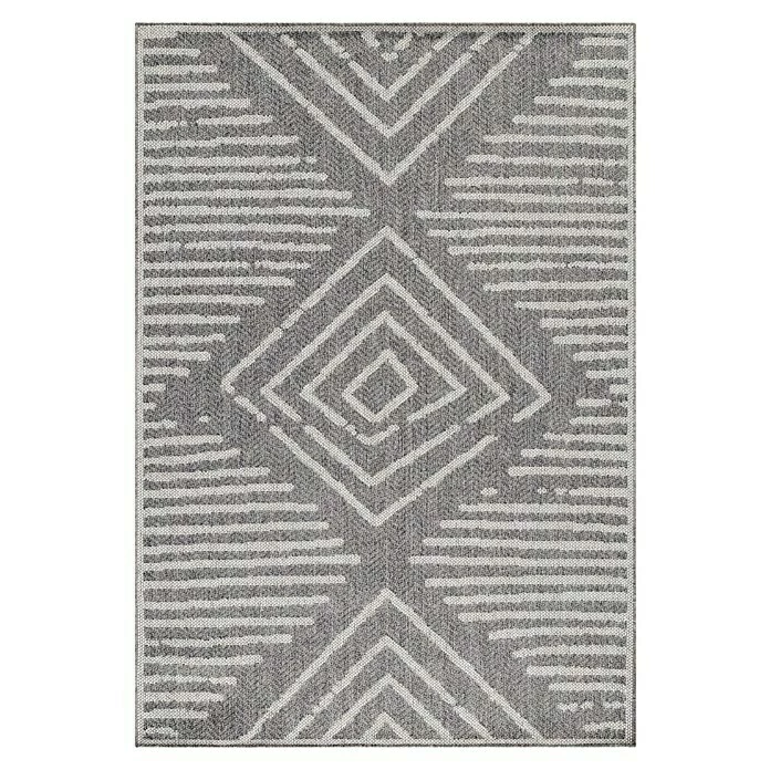 BAUHAUS Flachgewebeteppich Aruba 4902 Grau, 230 X 160 Cm, 100% Polypropylen 1 BAUHAUS Flachgewebeteppich Aruba 4902 Grau, 230 X 160 Cm, 100% Polypropylen