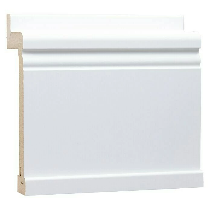 BAUHAUS Rohrabdeckleiste Weiß, 2,5 M X 68 Mm X 190 Mm, Profiliert 2 BAUHAUS Rohrabdeckleiste Weiß, 2,5 M X 68 Mm X 190 Mm, Profiliert – Bild 2