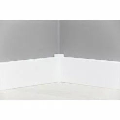 BAUHAUS Sockelleiste Weiß, 2,4 M X 16 Mm X 78 Mm, Gerade, MDF -Angebote Fliesen Store 12 2781