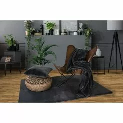 BAUHAUS Hochflorteppich Happy Graphit, 290 X 200 Cm, 100 % Polyester (Flor) -Angebote Fliesen Store 12 2807