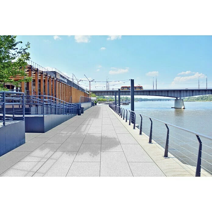 BAUHAUS Terrassenfliese Cera 3.0 40 X 40 X 3 Cm, Granito Montorfano, Matt 4 BAUHAUS Terrassenfliese Cera 3.0 40 X 40 X 3 Cm, Granito Montorfano, Matt – Bild 4