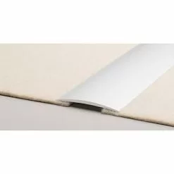 BAUHAUS LOGOCLIC Übergangsprofil 134 Silber, 1 M X 60 Mm X 5 Mm, Montageart: Kleben