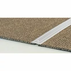 BAUHAUS LOGOCLIC Übergangsprofil 133 Silber, 1 M X 25 Mm X 2 Mm, Montageart: Schrauben