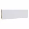 BAUHAUS Sockelleiste Weiß, 2,4 M X 16 Mm X 58 Mm, Gerade