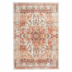 BAUHAUS Kayoom Flachgewebeteppich Galaxy Orange, 290 X 200 Cm, 100 % Polyester