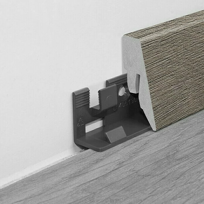 BAUHAUS LOGOCLIC Sockelleiste K40 C Eiche Fondi 2,6 M X 19 Mm X 40 Mm, Gerade 1 BAUHAUS LOGOCLIC Sockelleiste K40 C Eiche Fondi 2,6 M X 19 Mm X 40 Mm, Gerade