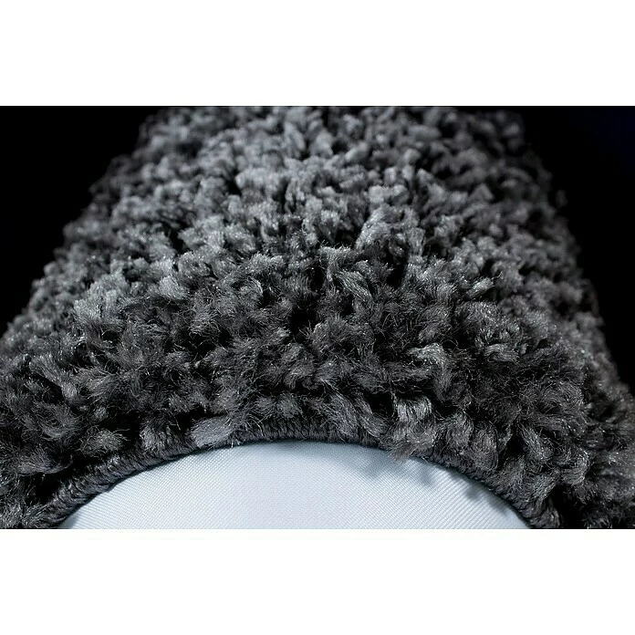 BAUHAUS Hochflorteppich Life 1503 Grau, Durchmesser: 120 Cm, 100% Polypropylen 2 BAUHAUS Hochflorteppich Life 1503 Grau, Durchmesser: 120 Cm, 100% Polypropylen – Bild 2