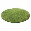 BAUHAUS Hochflorteppich Life 1500 Grün, Durchmesser: 200 Cm, 100% Polypropylen