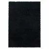 BAUHAUS Hochflorteppich Sydney 3000 Schwarz, 400 X 300 Cm, 100% Polypropylen