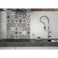 BAUHAUS Modern Style Feinsteinzeugfliese Queens 15 X 15 Cm, Schwarz/Weiß, Matt 8 BAUHAUS Modern Style Feinsteinzeugfliese Queens 15 X 15 Cm, Schwarz/Weiß, Matt -Angebote Fliesen Store 12 299