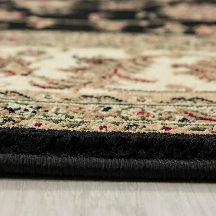 BAUHAUS Kurzflorteppich Marrakesh 0210 Schwarz, 290 X 200 Cm, 100% Polypropylen 2 BAUHAUS Kurzflorteppich Marrakesh 0210 Schwarz, 290 X 200 Cm, 100% Polypropylen – Bild 2