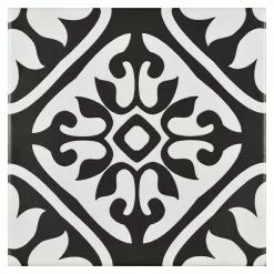 BAUHAUS Modern Style Feinsteinzeugfliese Queens 15 X 15 Cm, Schwarz/Weiß, Matt 10 BAUHAUS Modern Style Feinsteinzeugfliese Queens 15 X 15 Cm, Schwarz/Weiß, Matt -Angebote Fliesen Store 12 301