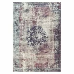 BAUHAUS Kayoom Kurzflorteppich Vintage Bunt, 230 X 160 Cm, 100 % Polyacryl