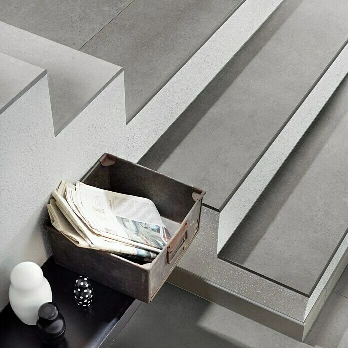 BAUHAUS Art-Tec By Palazzo Sockelfliese 7 X 60 Cm, Steel, Matt 4 BAUHAUS Art-Tec By Palazzo Sockelfliese 7 X 60 Cm, Steel, Matt – Bild 4