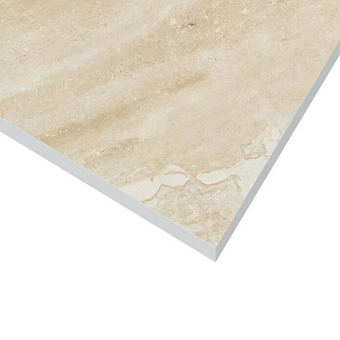 BAUHAUS Feinsteinzeugfliese Breccia Diano 80 X 80 Cm, Beige, Glänzend 2 BAUHAUS Feinsteinzeugfliese Breccia Diano 80 X 80 Cm, Beige, Glänzend – Bild 2
