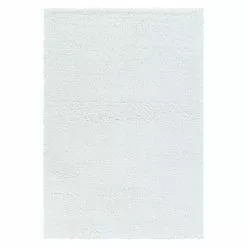 BAUHAUS Hochflorteppich Fluffy 3500 Weiß, 370 X 380 Cm, 100% Polypropylen