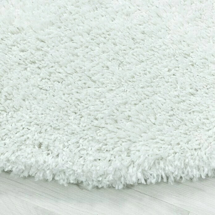 BAUHAUS Hochflorteppich Fluffy 3500 Weiß, 370 X 380 Cm, 100% Polypropylen 5 BAUHAUS Hochflorteppich Fluffy 3500 Weiß, 370 X 380 Cm, 100% Polypropylen – Bild 5