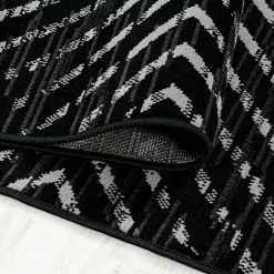 BAUHAUS Kurzflorteppich Base 2810 Schwarz, 230 X 160 Cm, 100% Polypropylen -Angebote Fliesen Store 12 3344