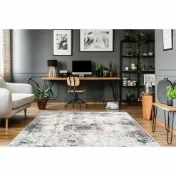 BAUHAUS Kayoom Flachgewebeteppich Galaxy Multi/Blau, 180 X 120 Cm, 100 % Polyester -Angebote Fliesen Store 12 3368