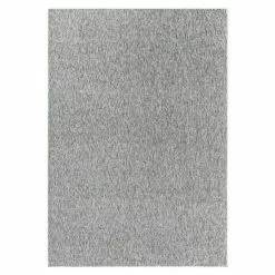 BAUHAUS Flachgewebeteppich Nizza 1800 Light Grey, 340 X 240 Cm, 100% Polypropylen