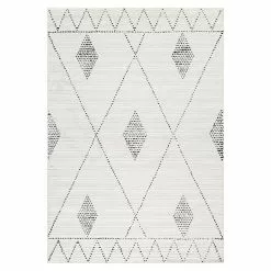 BAUHAUS Kurzflorteppich Taznaxt 5107 Cream, 230 X 160 Cm, 100% Polyester