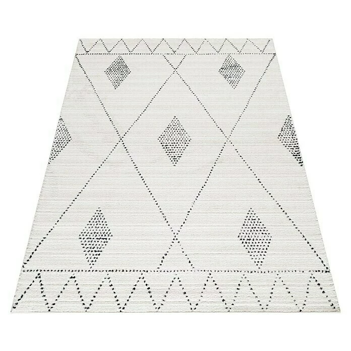 BAUHAUS Kurzflorteppich Taznaxt 5107 Cream, 230 X 160 Cm, 100% Polyester 2 BAUHAUS Kurzflorteppich Taznaxt 5107 Cream, 230 X 160 Cm, 100% Polyester – Bild 2