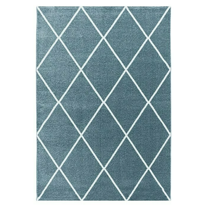 BAUHAUS Hochflorteppich Rio 4601 Blau, 150 X 80 Cm, 100% Polypropylen 1 BAUHAUS Hochflorteppich Rio 4601 Blau, 150 X 80 Cm, 100% Polypropylen