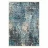 BAUHAUS Kurzflorteppich Medellin Silberblau, 150 X 80 Cm, 100 % Polypropylen