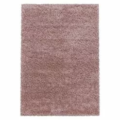 BAUHAUS Hochflorteppich Sydney 3000 Rose, 400 X 300 Cm, 100% Polypropylen