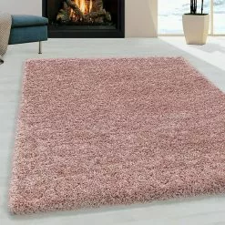 BAUHAUS Hochflorteppich Sydney 3000 Rose, 400 X 300 Cm, 100% Polypropylen -Angebote Fliesen Store 12 3422