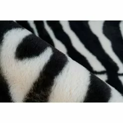 BAUHAUS Kayoom Hochflorteppich Zebra Weiß/Schwarz, 160 X 120 Cm, 100 % Polyester -Angebote Fliesen Store 12 3457