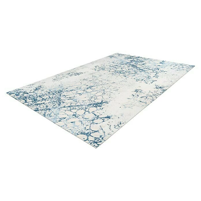 BAUHAUS Kayoom Flachgewebeteppich Galaxy Creme/Blau, 150 X 80 Cm, 100 % Polyester 2 BAUHAUS Kayoom Flachgewebeteppich Galaxy Creme/Blau, 150 X 80 Cm, 100 % Polyester – Bild 2