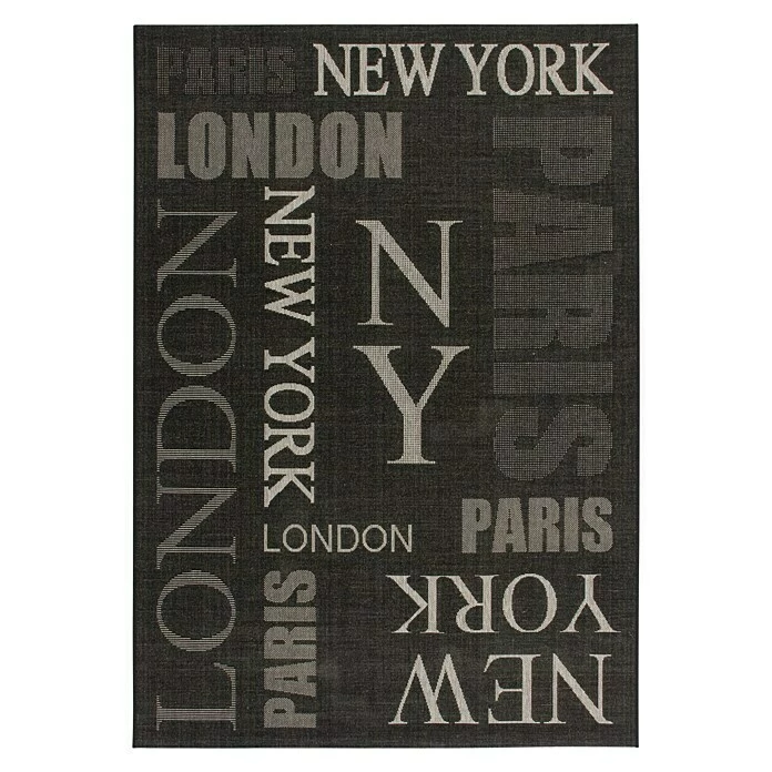 BAUHAUS Teppich Finca Graphit, 170 X 120 Cm, 100 % Polypropylen 1 BAUHAUS Teppich Finca Graphit, 170 X 120 Cm, 100 % Polypropylen