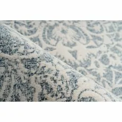 BAUHAUS Kayoom Kurzflorteppich Iglesia Creme/Blau, 150 X 80 Cm, 100 % Polyester -Angebote Fliesen Store 12 3512