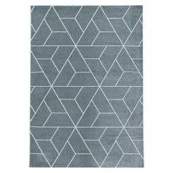 BAUHAUS Kurzflorteppich Efor 3715 Grau, 290 X 200 Cm, 100% Polypropylen