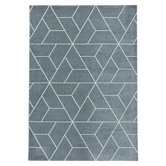 BAUHAUS Kurzflorteppich Efor 3715 Grau, 290 X 200 Cm, 100% Polypropylen 1 BAUHAUS Kurzflorteppich Efor 3715 Grau, 290 X 200 Cm, 100% Polypropylen