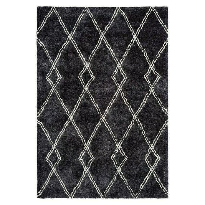 BAUHAUS Kayoom Hochflorteppich Orlando 125 Anthrazit, 290 X 200 Cm, 100 % Polyester 1 BAUHAUS Kayoom Hochflorteppich Orlando 125 Anthrazit, 290 X 200 Cm, 100 % Polyester