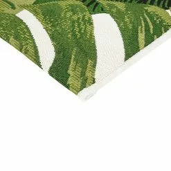 BAUHAUS Outdoor-Teppich Kubana Grün/Weiß, 230 X 160 Cm, 75 % Polypropylen, 25 % Polyester -Angebote Fliesen Store 12 3607