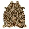 BAUHAUS Esbeco Deko-Kuhfell Giraffe, 100 % Echtfell, Fläche Ca.: 3 M² - 4 M²